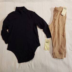 Leveret boys 18 months diaper shirt & pants